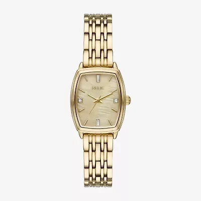 Relic By Fossil Mens Gold Tone Bracelet Watch Zr34658