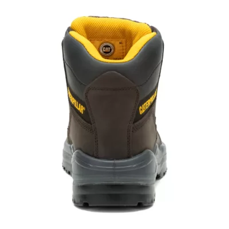 CAT Mens Slip Resistant Striver Steel Toe Work Boots