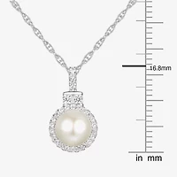 Womens Dyed White Cultured Freshwater Pearl Sterling Silver 2-pc. Jewelry Set