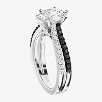 Star Wars Fine Jewelry "Into The Galaxy" Womens 1 3/4 CT. T.W. Lab Grown White Diamond 14K Gold Oval Side Stone Engagement Ring