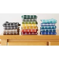 Design Imports Windowpane 4-pc. Terry Dish Cloth Set