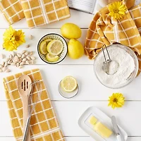 Design Imports Windowpane 4-pc. Terry Dish Cloth Set