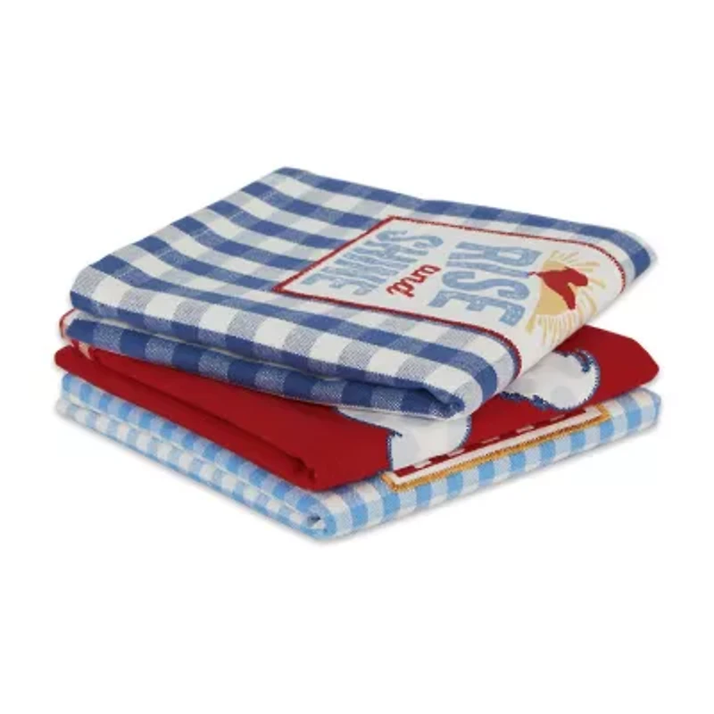 Design Imports Rise and Shine 3-pc. Dish Cloth Set