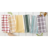Design Imports 5-pc. Assorted Woven Dish Cloth Set