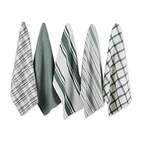 Design Imports 5-pc. Assorted Woven Dish Cloth Set