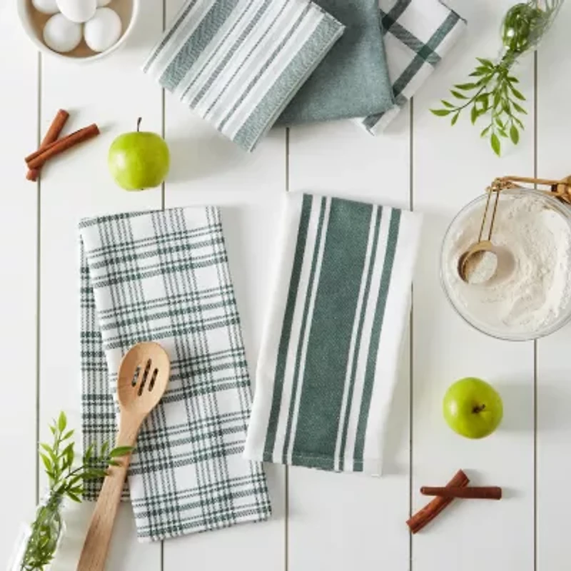 Design Imports 5-pc. Assorted Woven Dish Cloth Set