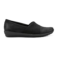 Easy Spirit Alania Womens Square Closed Toe Slip-On Shoe