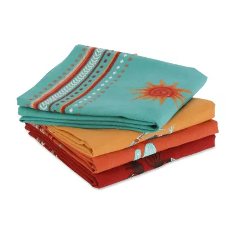 Design Imports Embellished 4-pc. Dish Cloth Set