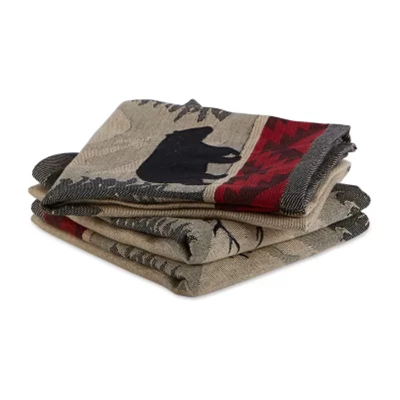 Design Imports Walk in the Woods 3-pc. Dish Cloth Set