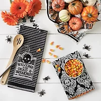 Design Imports Haunted Halloween 3-pc. Dish Cloths