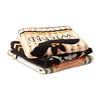 Design Imports Happy Halloween 3-pc. Dish Cloths