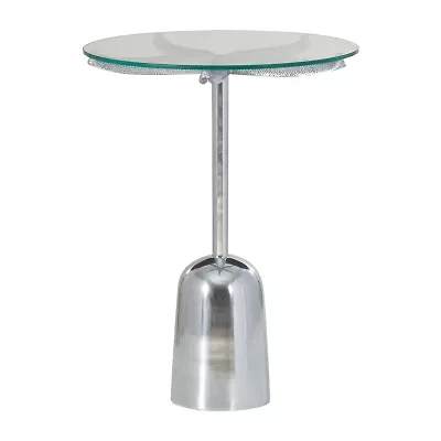 Sibley Glass End Table Side Table