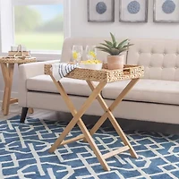 Grahan Hyacinth TV Tray Table