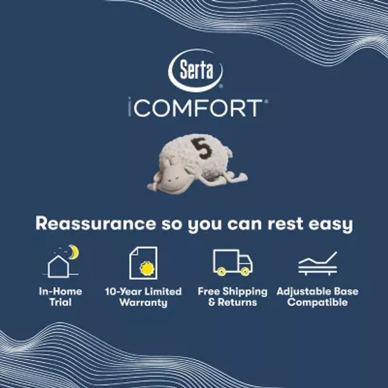 Serta iComfort Iona 13" Medium Memory Foam Tight Top