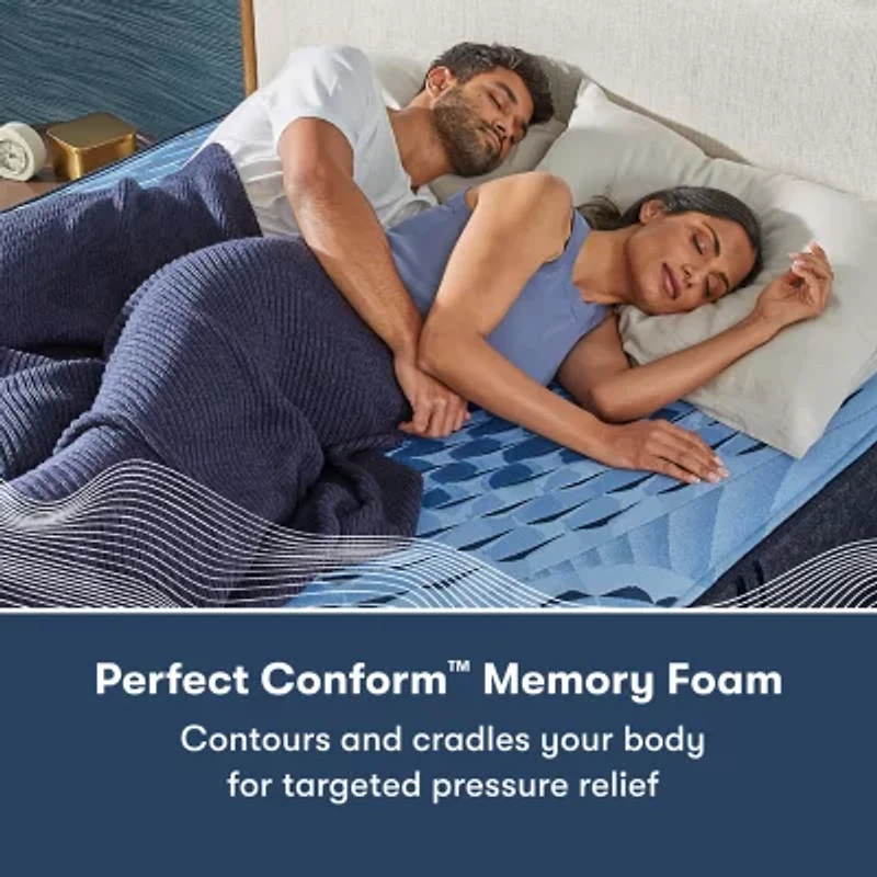 Serta iComfort Aspire 14" Plush Memory Foam Tight Top - Mattress + Box Spring