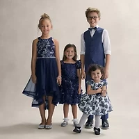 Speechless Big Kid Girls Sleeveless Fit + Flare Dress