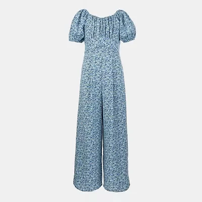 Speechless Big Kid Girls Scoop Neck Short Sleeve Jumpsuit