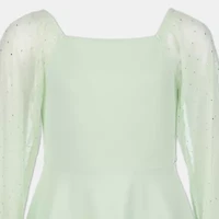 Speechless Big Kid Girls Long Sleeve Skater Dress