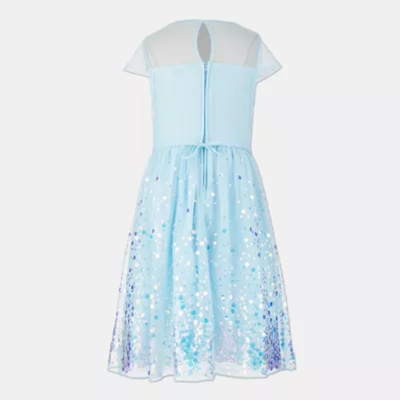 Speechless Big Kid Girls Short Sleeve A-Line Dress