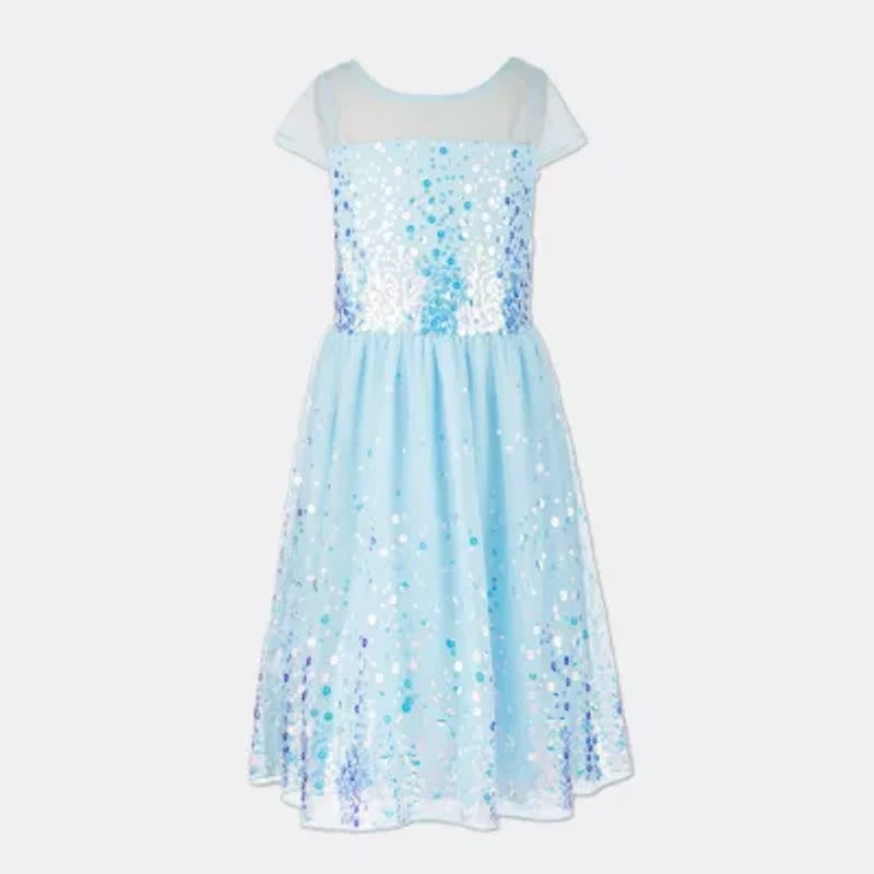 Speechless Big Kid Girls Short Sleeve A-Line Dress