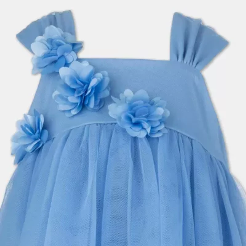 Speechless Little Girls Sleeveless Babydoll Dress
