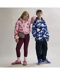 Thereabouts Sherpa Little & Big Kid Boys Mock Neck Long Sleeve Fleece Casual Quarter-Zip Pullover