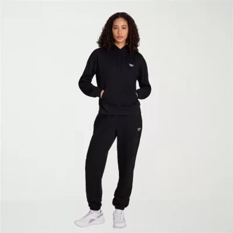 Reebok Womens Long Sleeve Active Fleece Hoodie