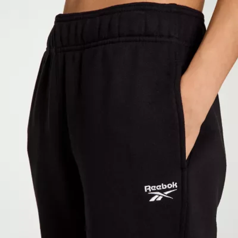 Reebok Womens High Rise Fleece Active Jogger Pant