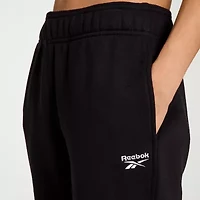 Reebok Womens High Rise Fleece Active Jogger Pant