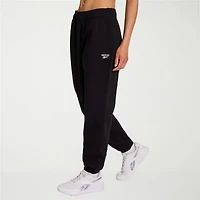 Reebok Womens High Rise Fleece Active Jogger Pant