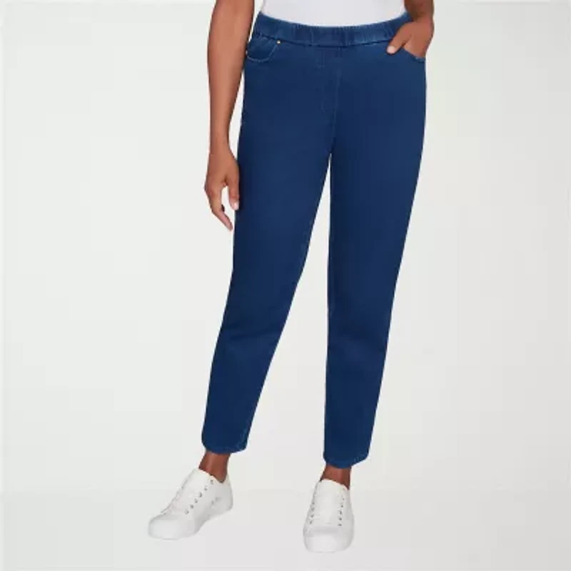 Alfred Dunner Sunset Canyon Womens Straight Pull-On Pant