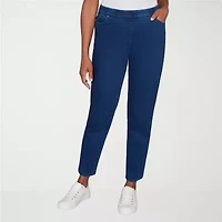 Alfred Dunner Sunset Canyon Womens Straight Pull-On Pant