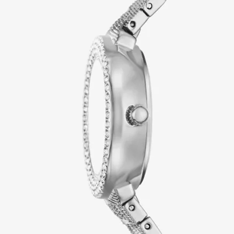 Relic By Fossil Chloi Womens Silver Tone Bracelet Watch Zr37310