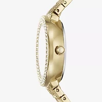 Relic By Fossil Chloi Womens Gold Tone Bracelet Watch Zr37309