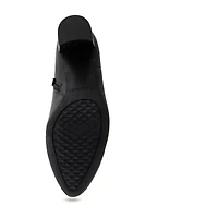 Aerosoles Womens Bree Block Heel Booties