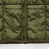 St. John's Bay Mens Adaptive Seated Wear Midweight Big and Tall Puffer Jacket