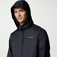 Columbia Mens Hooded Waterproof Lightweight Raincoat