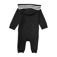 adidas Baby Unisex Hooded Long Sleeve Active Jumpsuit