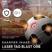 Sharper Image Motion Detecting Laser Grenade Self-Detonating Infrared Bomb with Booby Trap Mode