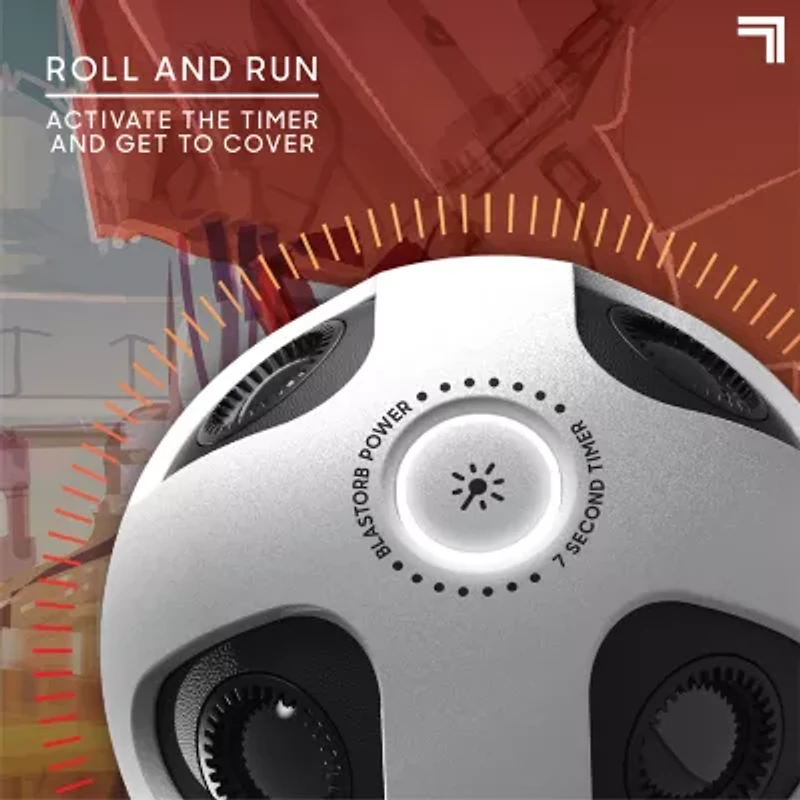 Sharper Image Motion Detecting Laser Grenade Self-Detonating Infrared Bomb with Booby Trap Mode