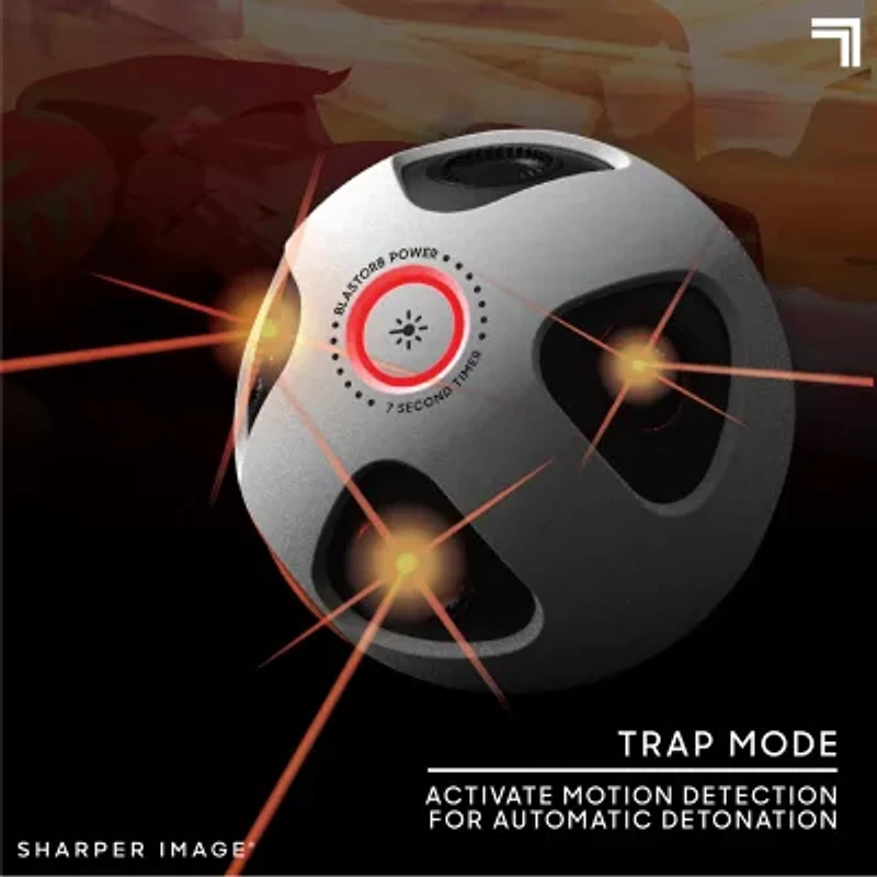 Sharper Image Motion Detecting Laser Grenade Self-Detonating Infrared Bomb with Booby Trap Mode