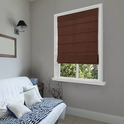 Austin Fabric Cordless Light-Filtering Roman Shade