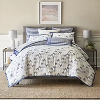 Fieldcrest Herringbone 3-pc. Geometric Comforter Set
