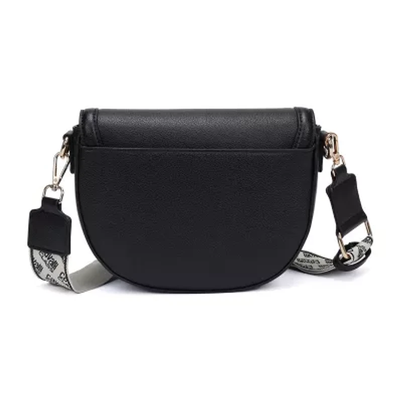 Cavalli Class Milan Saddle Crossbody Bag