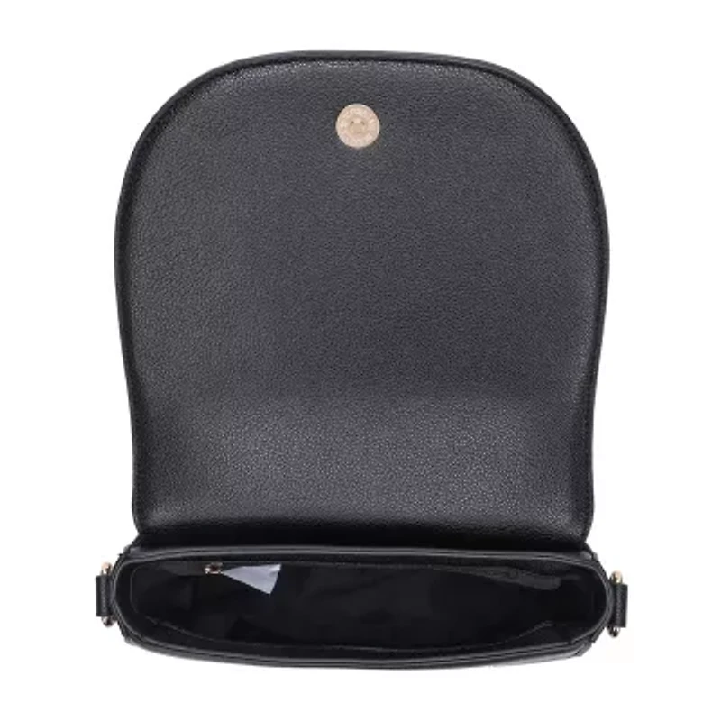 Cavalli Class Milan Saddle Crossbody Bag