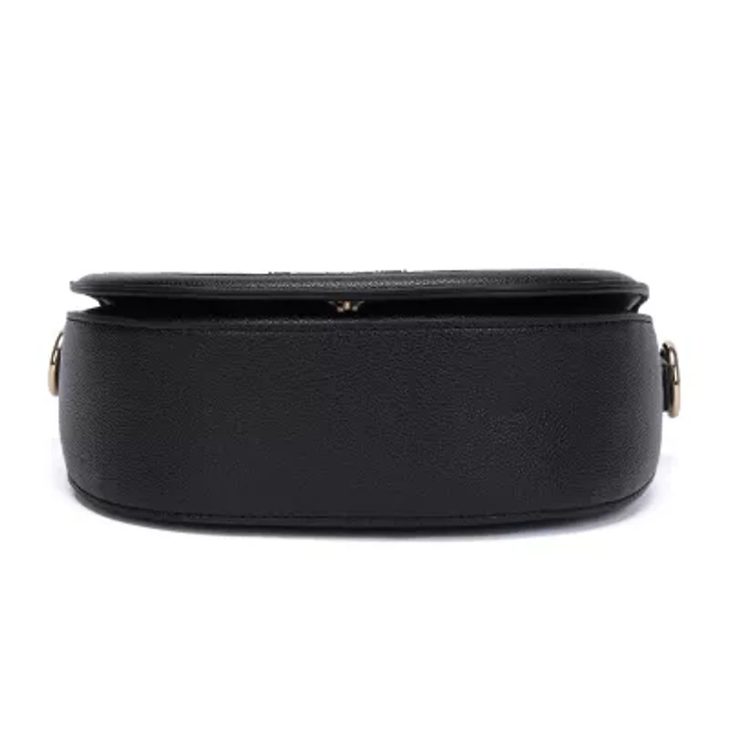 Cavalli Class Milan Saddle Crossbody Bag