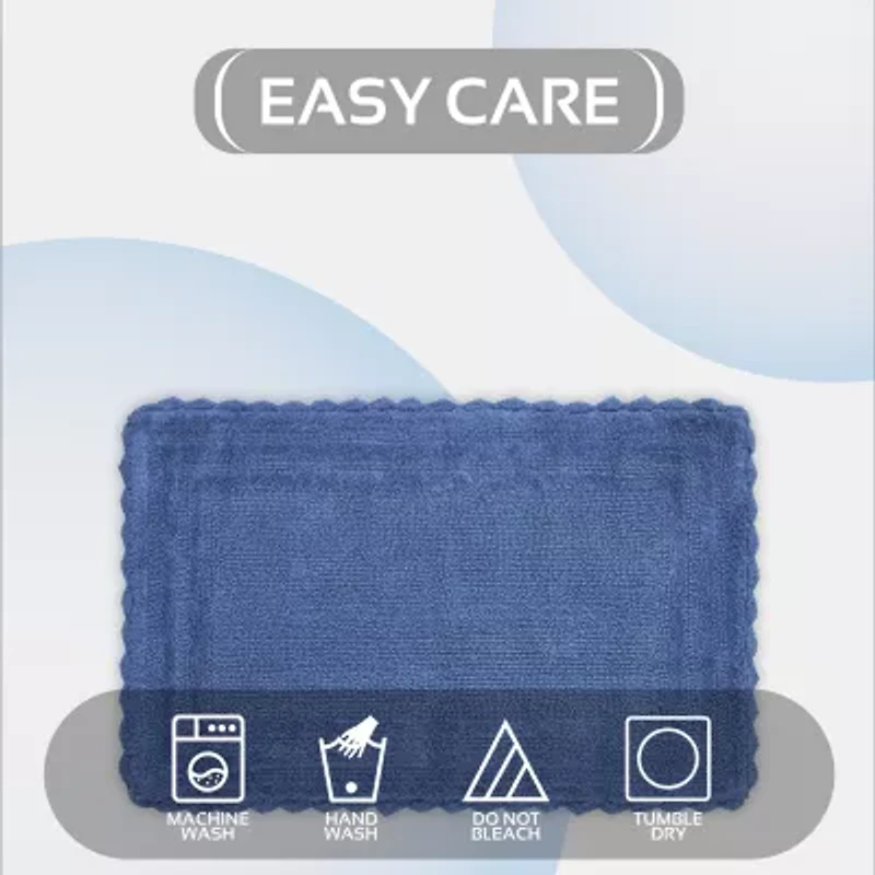 Better Trends Lilly Crochet Bath Rug
