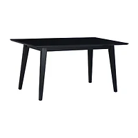 Charlet Rectangular Wood-Top Dining Table