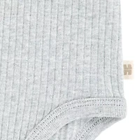 Huggies Baby Girls Crew Neck Long Sleeve Rib 2-pc. Bodysuit