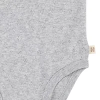 Huggies Baby Girls Crew Neck Short Sleeve 3-pc. Bodysuit